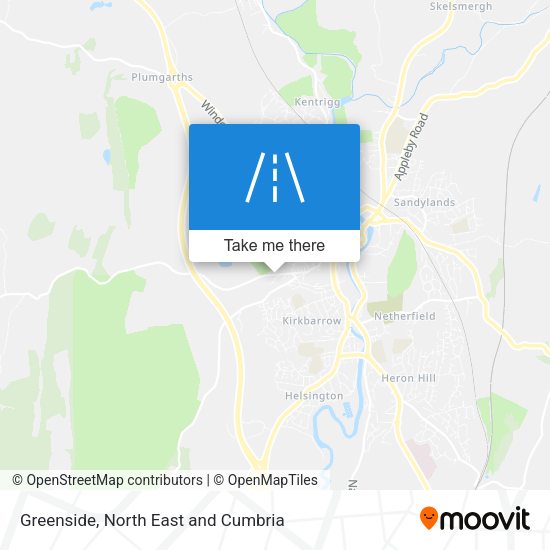 Greenside map