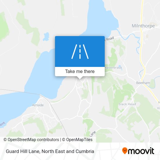Guard Hill Lane map