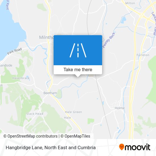 Hangbridge Lane map