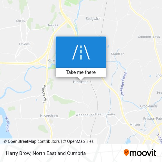 Harry Brow map