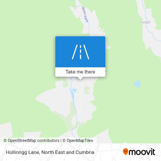 Hollinrigg Lane map