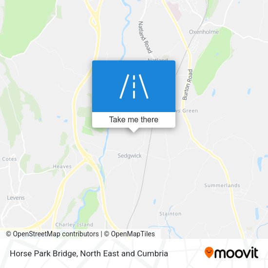 Horse Park Bridge map
