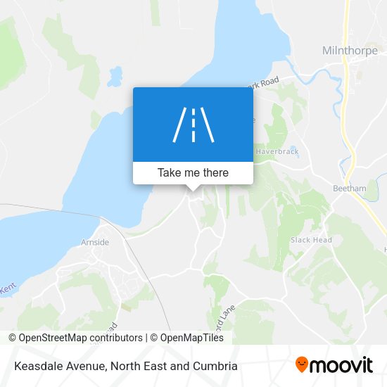 Keasdale Avenue map