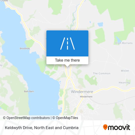 Keldwyth Drive map
