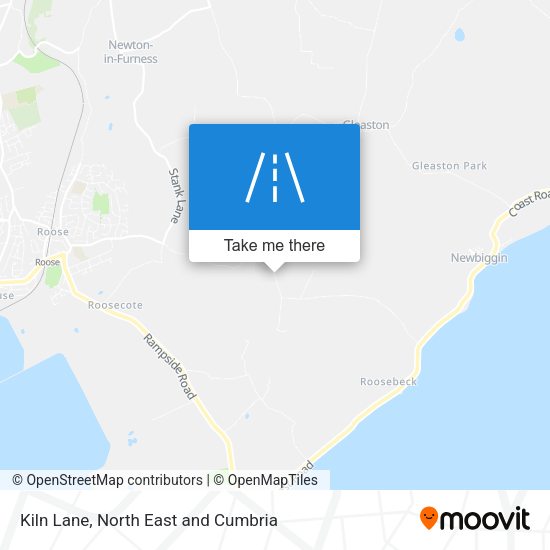 Kiln Lane map