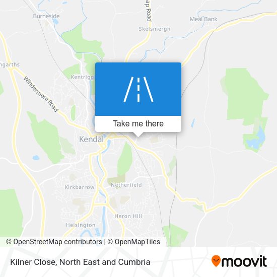 Kilner Close map