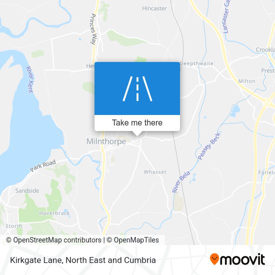 Kirkgate Lane map