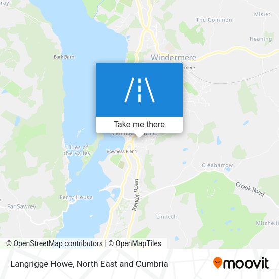 Langrigge Howe map