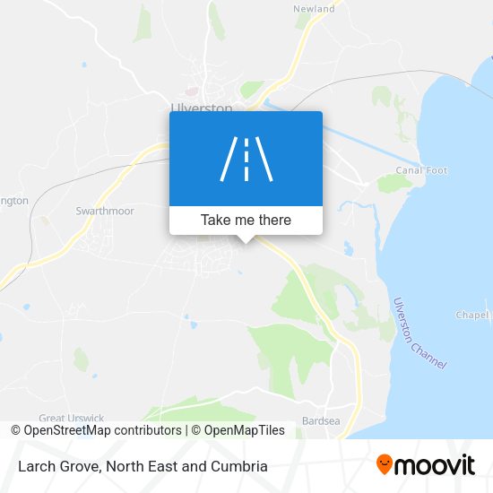 Larch Grove map