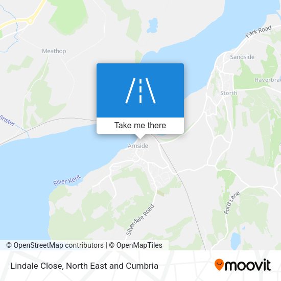 Lindale Close map