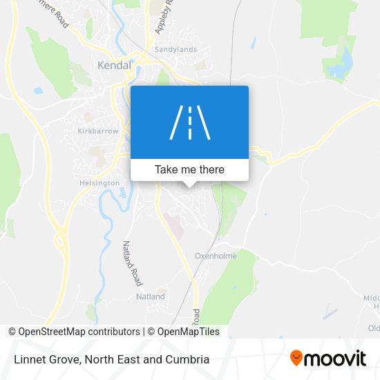 Linnet Grove map