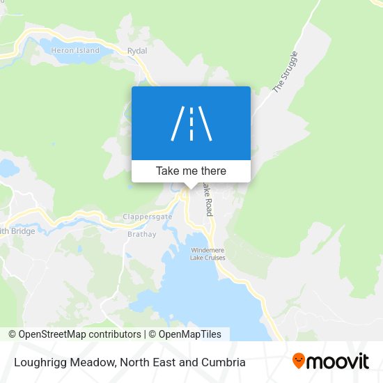 Loughrigg Meadow map