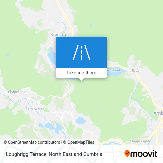 Loughrigg Terrace map