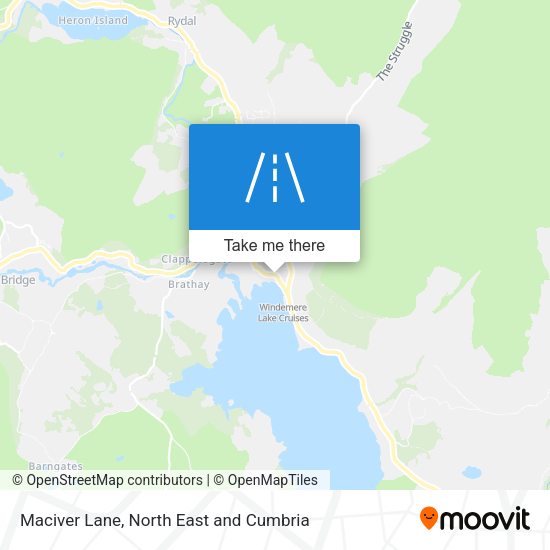 Maciver Lane map