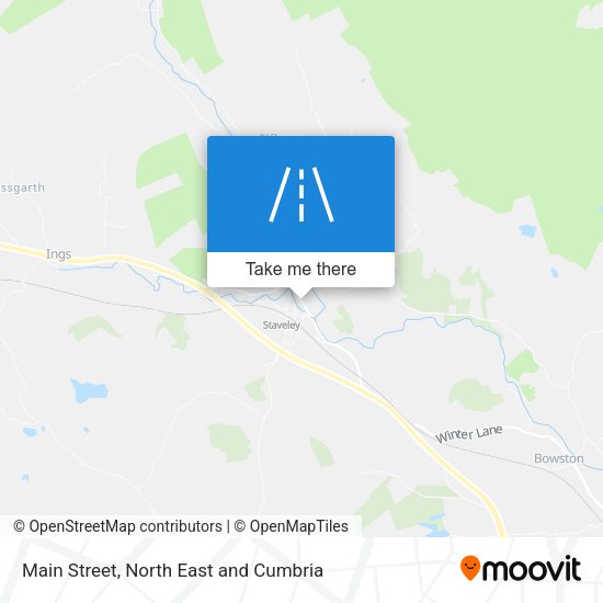 Main Street map