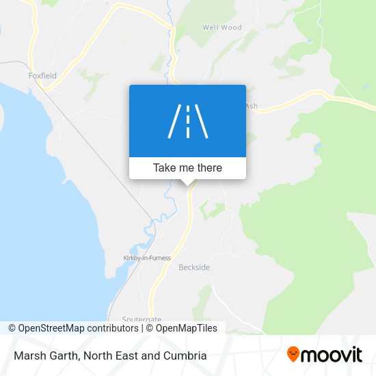 Marsh Garth map