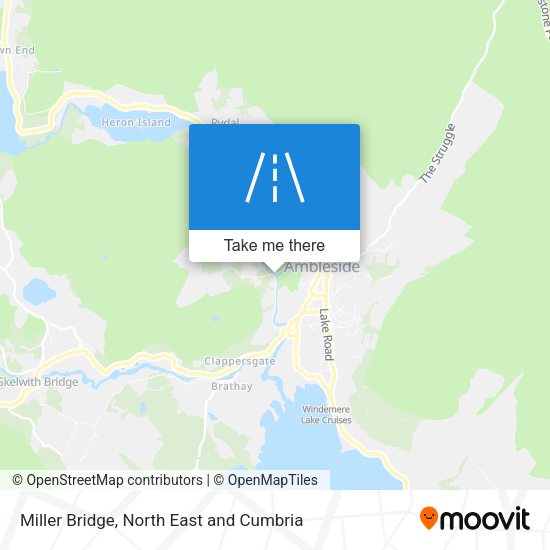 Miller Bridge map