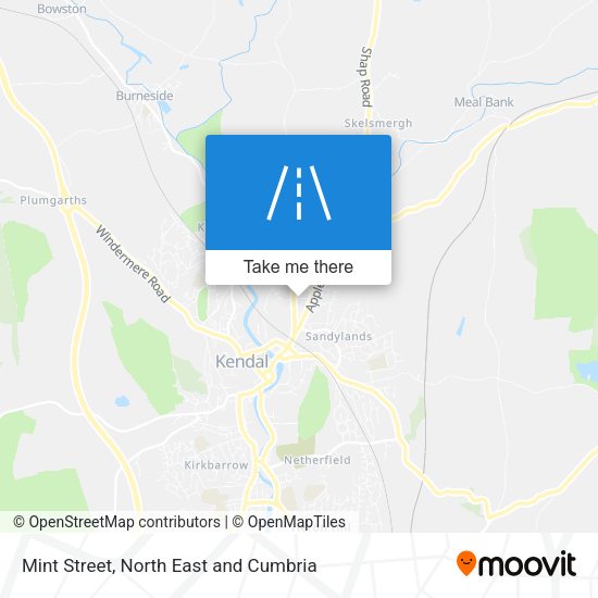 Mint Street map