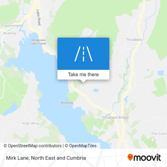Mirk Lane map