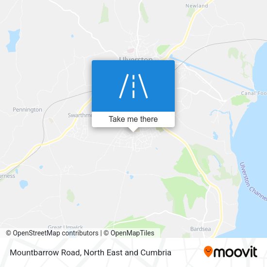 Mountbarrow Road map
