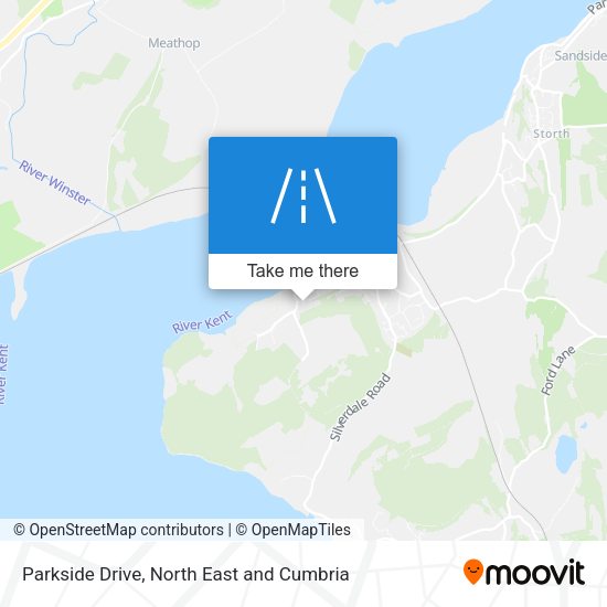 Parkside Drive map