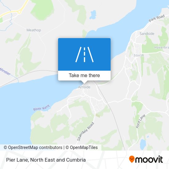 Pier Lane map
