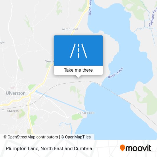 Plumpton Lane map