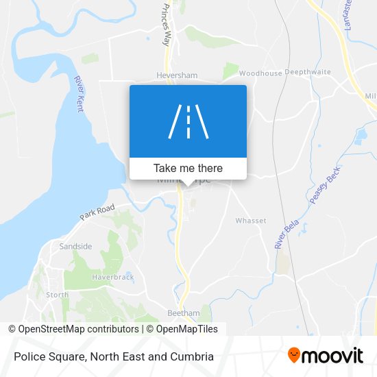 Police Square map