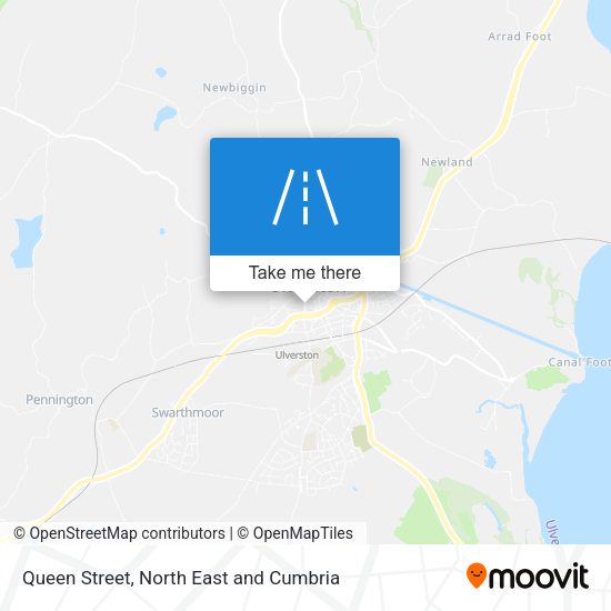 Queen Street map