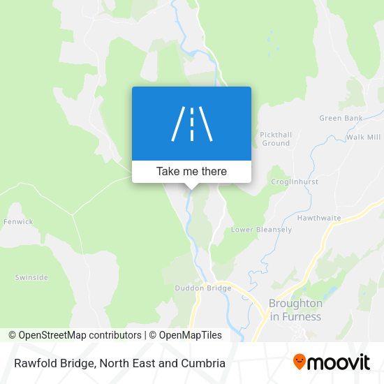 Rawfold Bridge map
