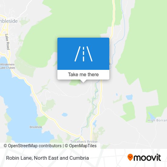Robin Lane map