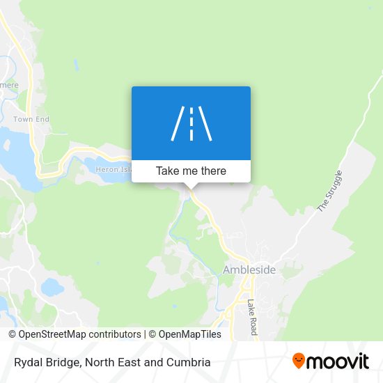 Rydal Bridge map