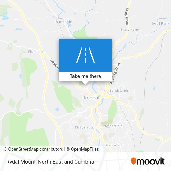 Rydal Mount map