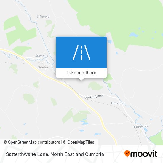 Satterthwaite Lane map