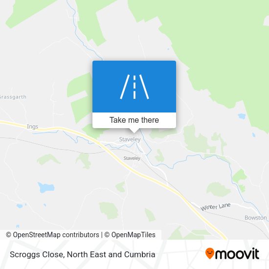Scroggs Close map