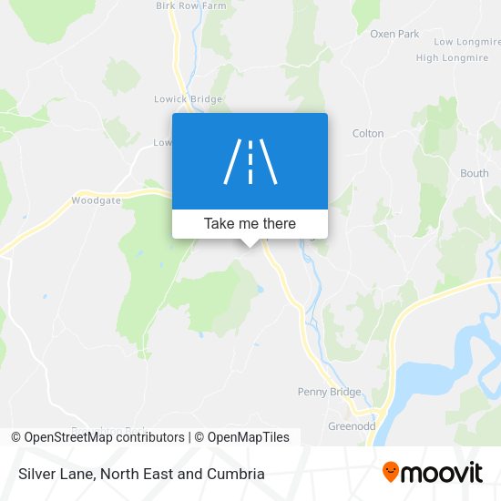 Silver Lane map
