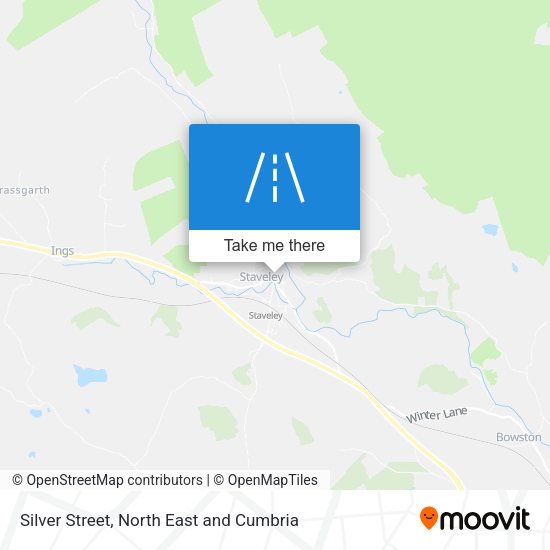 Silver Street map