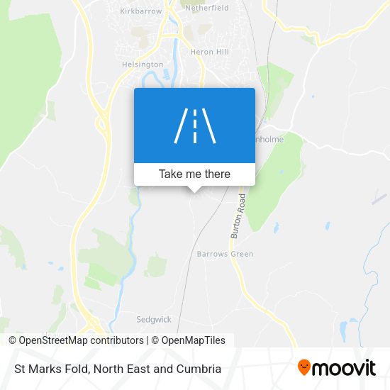 St Marks Fold map