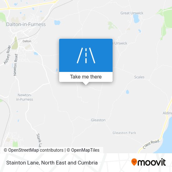 Stainton Lane map