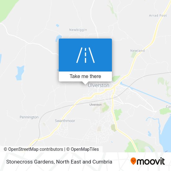 Stonecross Gardens map