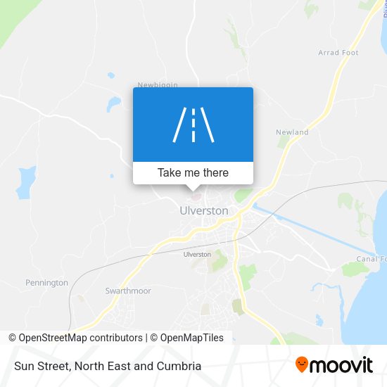 Sun Street map