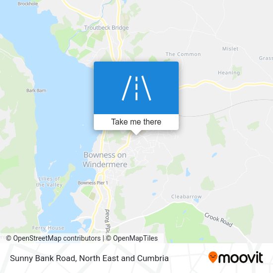 Sunny Bank Road map