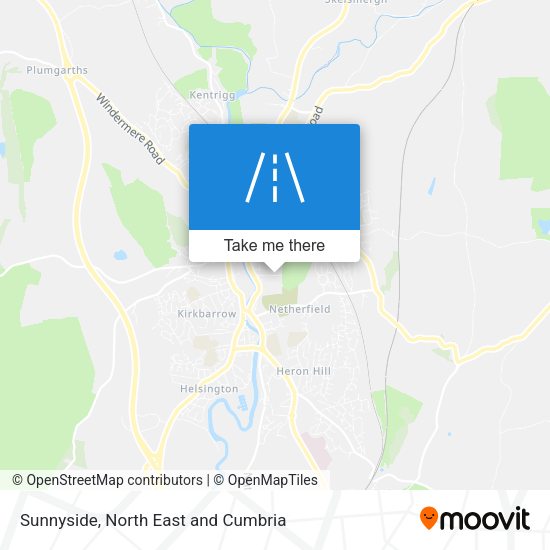 Sunnyside map