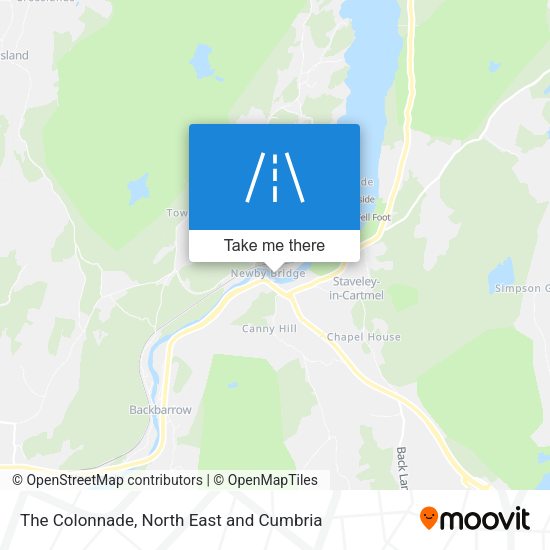 The Colonnade map