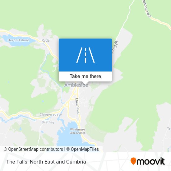 The Falls map
