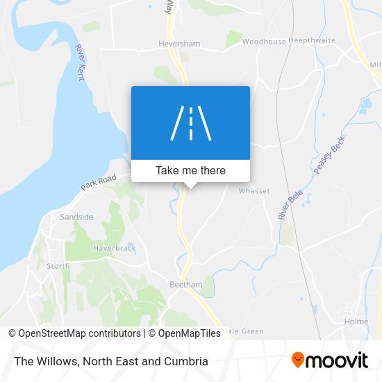 The Willows map