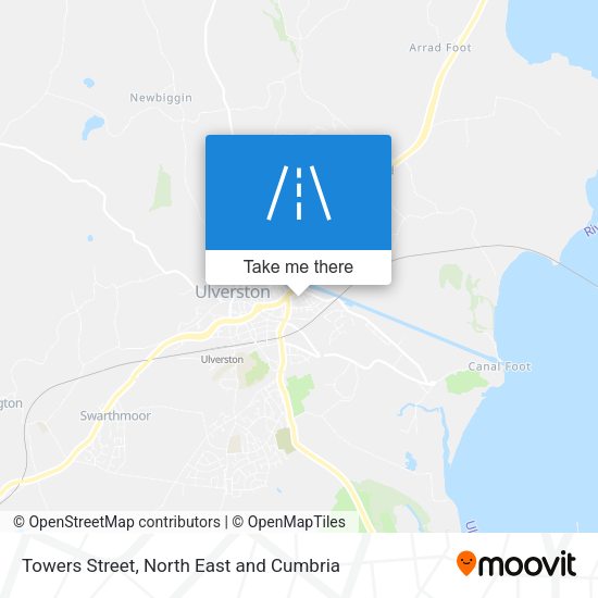 Towers Street map