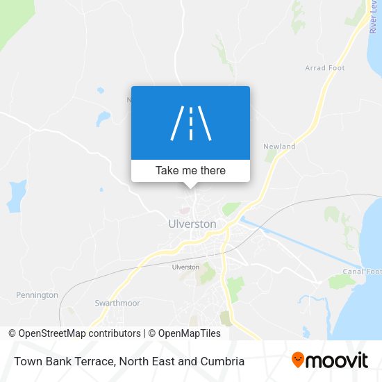 Town Bank Terrace map