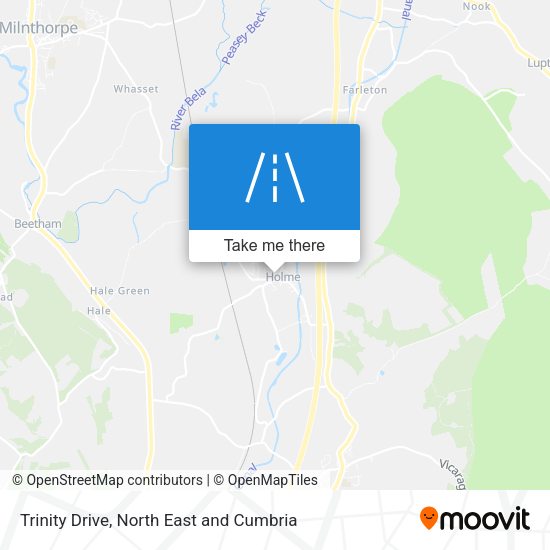 Trinity Drive map