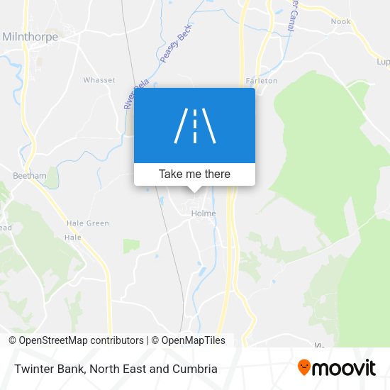Twinter Bank map